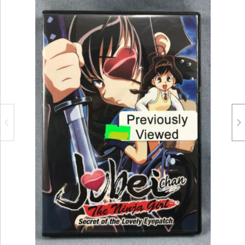 Jubei Chan Ninja Girl Secret of Lovely Eyepatch DVD Anime Works English&Japanese
